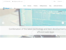 Tablet Screenshot of macrosoftinc.com